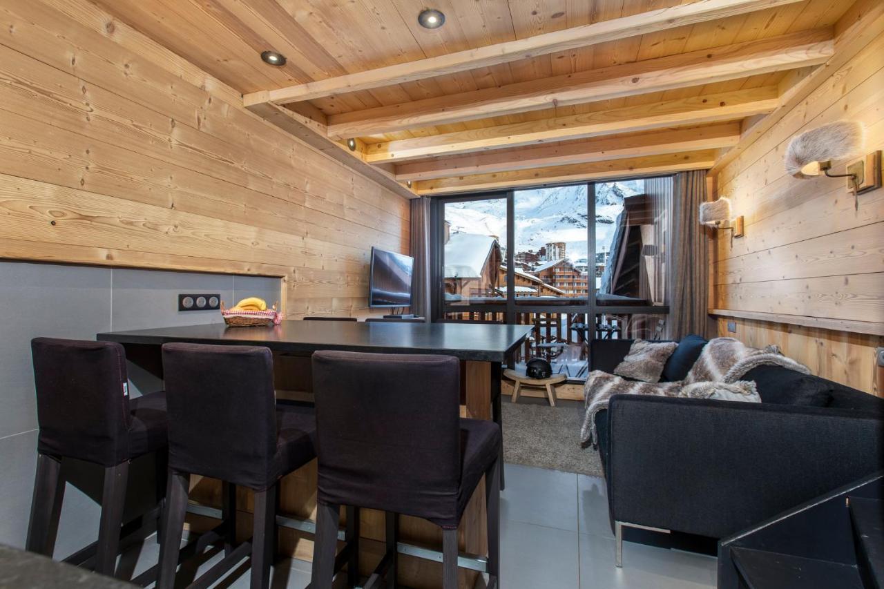 Val Thorens-Cosy Duplex Avec Vue Silveralp Eksteriør bilde